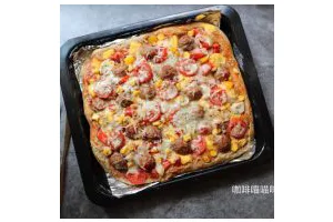 披萨就要自己在家才爽——— 杂锦芝士披萨