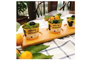 苔藓小杯——抹茶玛芬