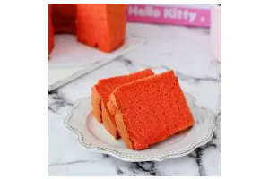 八寸中空红丝绒戚风蛋糕