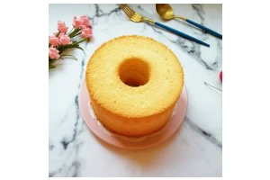 6寸中空戚风蛋糕