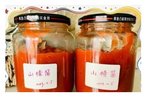 自制山楂酱，健康又美味（简单易学，尝鲜美食）