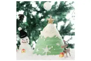 圣诞树枫糖戚风