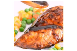 用中式调味品，做出西餐的感觉——豆豉酱烧鸡胸肉