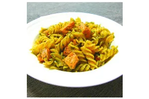 三文鱼青酱螺旋面