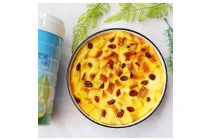 酥脆软滑的蛋奶吐司布丁