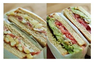 美味健康的紫甘蓝三明治（用紫甘蓝为主打，打造营养丰富的健康三明治）