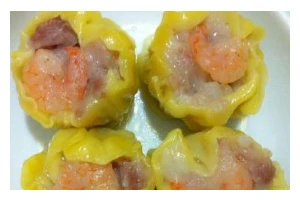 鲜肉蒸烧麦，美味又健康（家庭DIY，无添加，健康美食大享受）