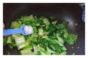 蒜蓉炒小油菜的制作方法（做法简单，口感鲜美，健康美味，小油菜）