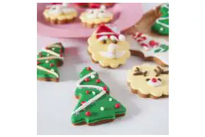 姜饼圣诞翻糖饼干