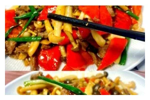 彩椒蟹味菇炒法大全（丰富口感好味道，快来试试！）