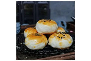 椰香桂花豆沙酥