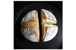 天然酵种割口欧包