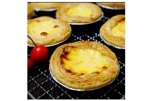 自制酥皮版蛋挞
