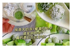 手工制作椰蓉奶冻（清凉夏日好滋味，纯天然原料手工制作，甜而不腻健康美味）