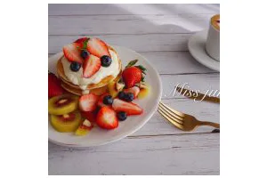 无需打发，无需泡打粉的松饼