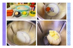 自制香葱芝麻咸面包，让你吃出健康与美味（家庭制作，口感鲜美，健康营养）