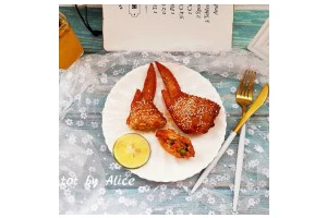 奥尔良鸡翅包饭