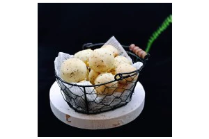 黑芝麻麻薯面包