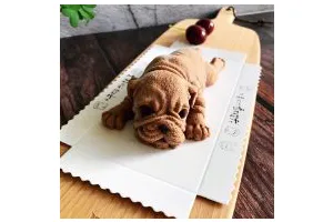 网红小狗慕斯蛋糕