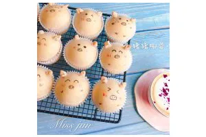 猪猪椰蓉小面包