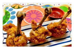 以香酥炸鸡腿为主题的制作方法（教你如何制作口感香脆的炸鸡腿）