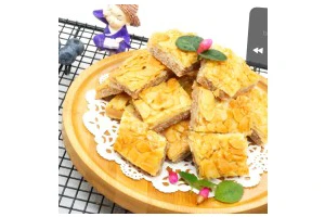 焦糖杏仁草莓饼干