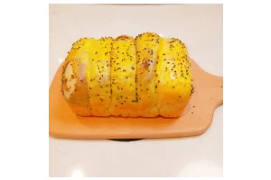 红豆沙拉丝面包