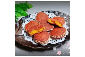 南瓜糯米薯片饼