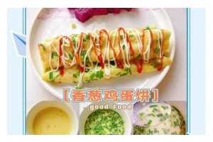 教你做美味香肠鸡蛋早餐饼（简单易学，营养丰富，让你一天精力充沛）