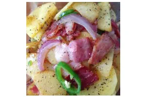 黑椒培根土豆片