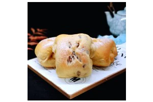 红豆日式咖啡面包卷