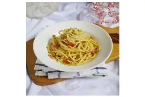 培根芝士意大利面