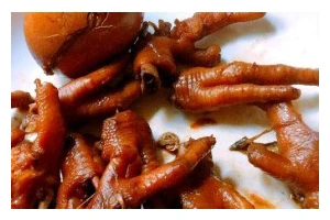 自制至臻美味——自至卤鸡脚制作方法（酱香味浓，口感十足，家庭厨艺必备，自至卤鸡脚）