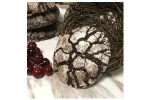 裂纹巧克力软饼干