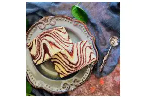 可可波纹戚风蛋糕