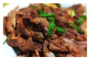 铁板猪心的制作方法（原汁原味，美味佳肴）