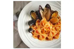 承味海鲜鲍鱼蝴蝶意面，其实西餐的我也可以