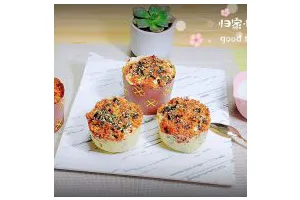 肉松海苔麦芬蛋糕