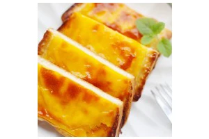 脆底芝士蜂蜜吐司