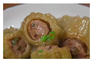 美味健康，肉馅酿苦瓜