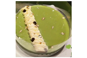 抹茶奶酪慕斯核桃布朗尼（8寸）