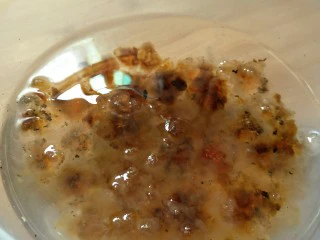 ＃一碗汤＃薏仁桃胶白果汤,桃胶先浸泡3个小时左右