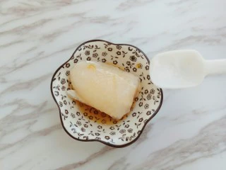 龙利鱼蔬菜粥,一点点盐