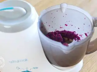 9m+藜麦薯饼（宝宝辅食）,打泥~