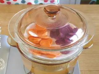 9m+藜麦薯饼（宝宝辅食）,上锅蒸熟~ 