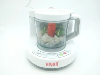 【宝宝辅食】鳕鱼什锦糊,搅拌杯放到辅料机上，
