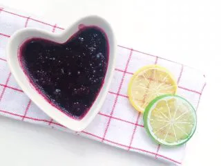 蓝莓果酱/蓝莓山药,酸甜可口的蓝莓酱就做好啦