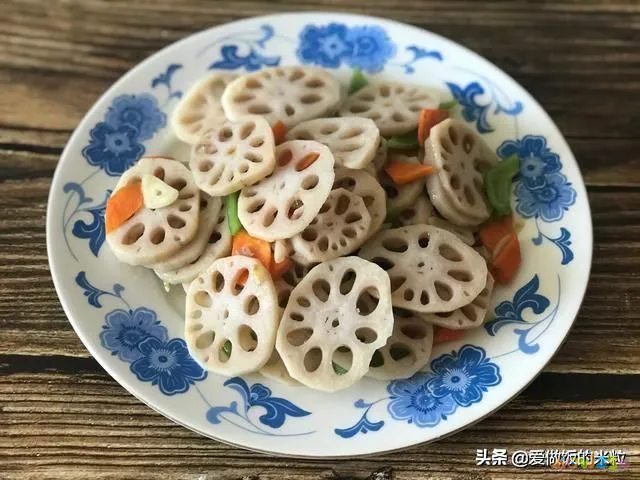 清炒藕片做法简单(家常素菜清炒藕片)(10)