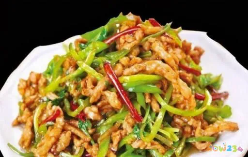 青椒肉丝怎么做？