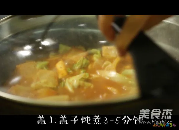 芝士炒辣年糕的做法_家常芝士炒辣年糕的做法